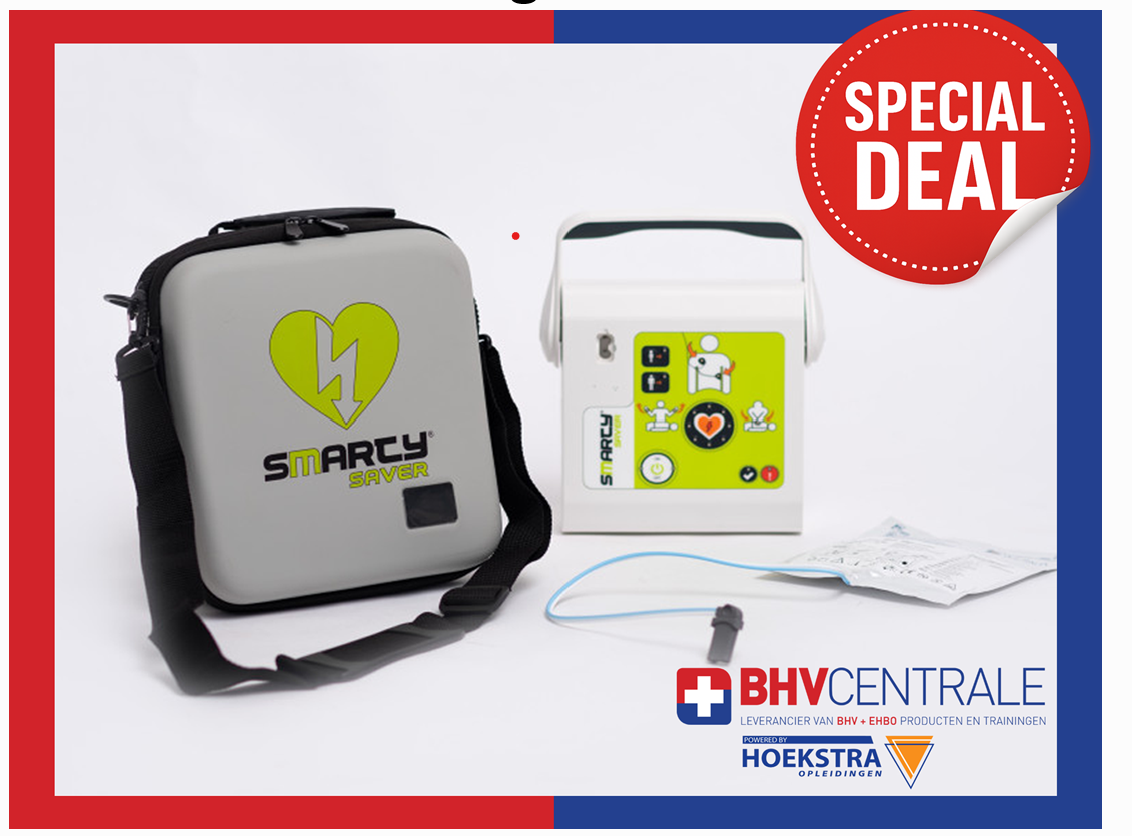 Smarty Saver AED Halfautomaat € 953.48